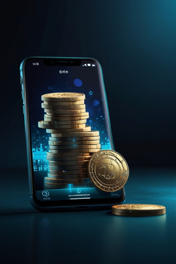 Smartphone mit Vegas Hero App